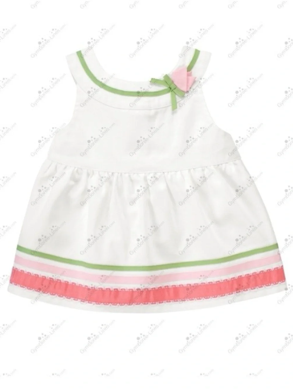 Gymboree Girls ‘Tulip Garden’ Set Size 4T Ribbon Top, Crop Pant, Bow Headband